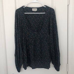 Ralph Lauren Denim & Supply floral peasant top